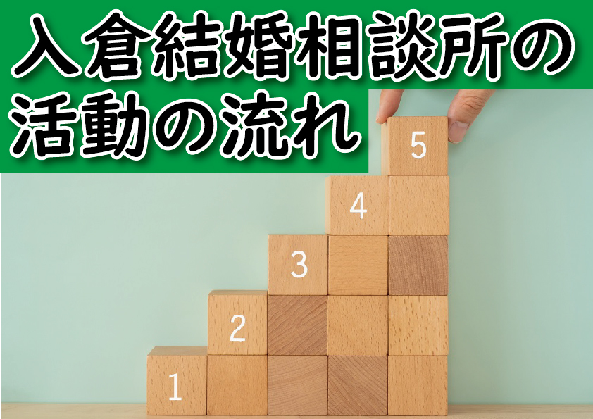 松本市、塩尻市、諏訪市、岡谷市、茅野市、伊那市、飯田市中心！入倉結婚相談所長野県長野店（松本市）の活動の流れ