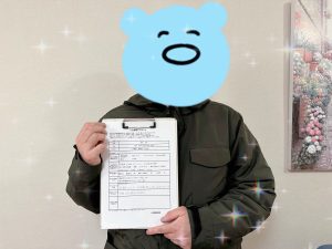 40代男性 入会説明アンケート