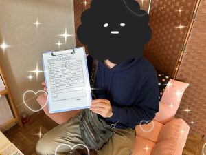 30代男性　入会説明アンケート