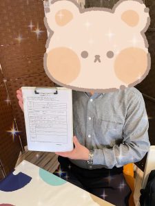 40代男性 入会説明アンケート