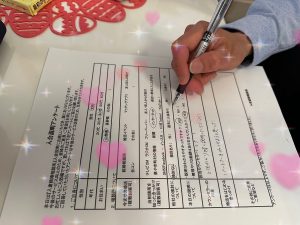 40代女性 入会説明アンケート