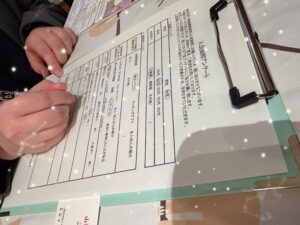 30代女性 入会説明アンケート