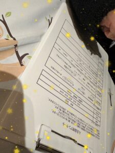 40代女性 入会説明アンケート