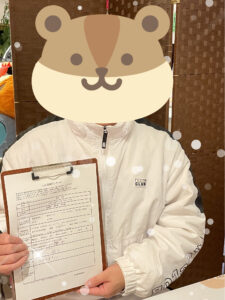 30代男性 入会説明アンケート