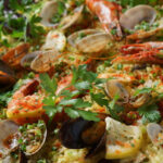 【昭和町】DiningBar Pavlovで本格パエリア＆デザートを堪能｜大人の夜デートにおすすめ！