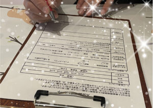 40代男性 入会説明アンケート