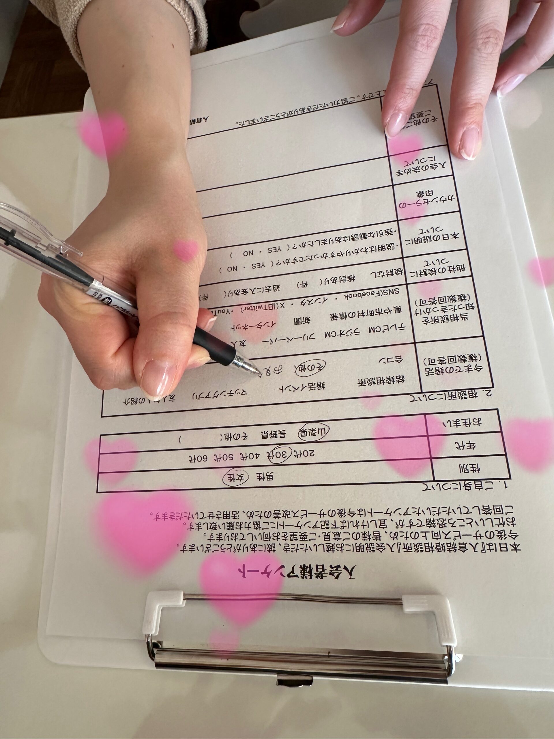 30代女性 入会者様アンケート