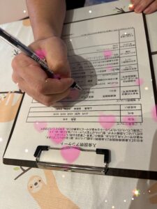 30代男性 入会説明アンケート