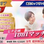 【終了】【松本会場】人見知りでも、出会いたい。ヒナ企画★1on1マッチング 9月12日(金)19時~ 開催