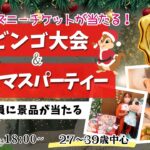 甲府エリア｜MAX20人対20人！最大40人【27～39歳】残り１か月！ディズニーチケットや巨大ぬいぐるみが当るビンゴ大会＆先取りクリスマスパーティー！｜2025年11月8日（土）18時～開催