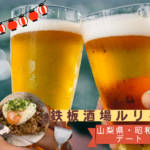 昭和町デートにおすすめ「ルリイロ」｜夫婦で営む鉄板酒場で距離が縮まる婚活ディナー